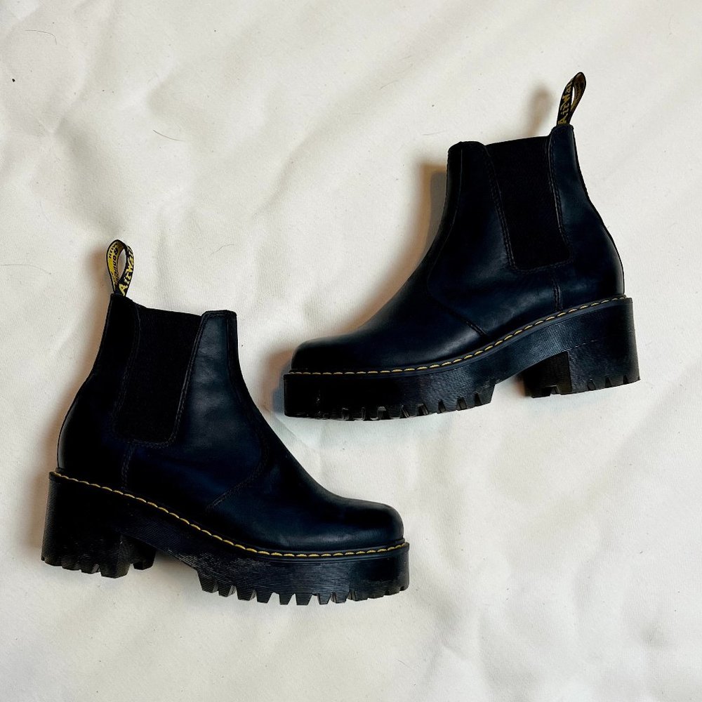 Doc Martens Rometty Chelsea Boots Black Size 7